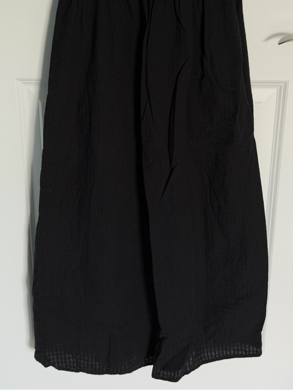 Madewell True Black Lucie Puff-Sleeve Midi Dress Size 6 - 54586 - Picture 12 of 16